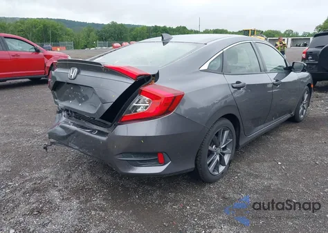 2019 Honda Civic Ex из США, поврежденный, VIN JHMFC1F36KX006340